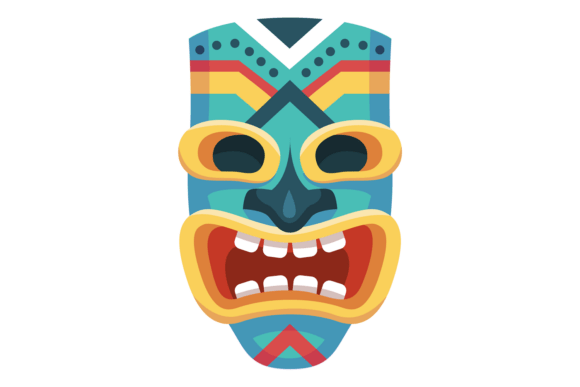 Colorful Tribal Mask Design Guide