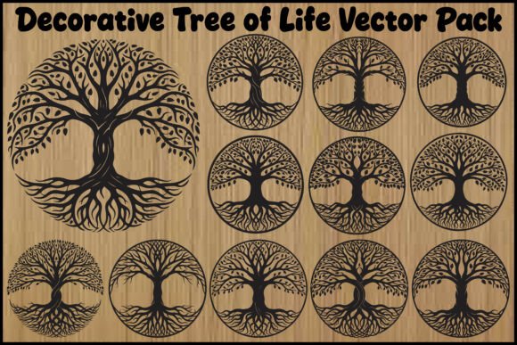 Decorative Circular Laser Cut Collection: A Guide to Natural Elegance in Digital Design