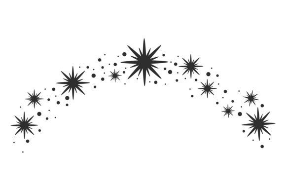 Elevate Designs with Decorative Stardust Curve