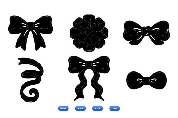 Elevating Brand Aesthetics: The Strategic Value of the Decorative Bow Clipart Collection
