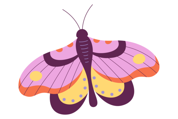 Elevating Digital Aesthetics: The Strategic Value of the Flying Moth with Decorative Ornate Wings