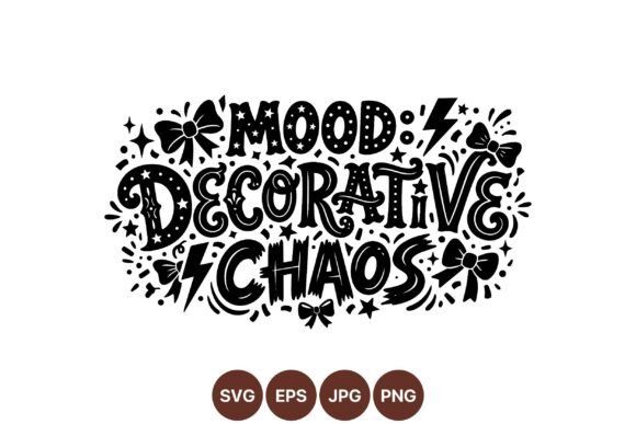 Embracing the Energy of Decorative Chaos: A Guide to Monochrome SVG Design and Hand-Drawn Typography