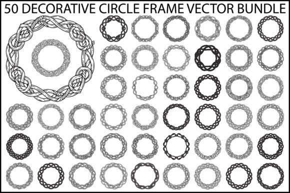 Enhancing Creative Projects with a Decorative Circle Frame Bundle