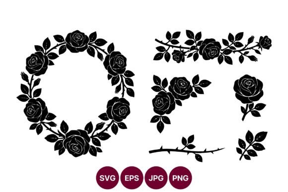 Floral Rose Wreath Vector Art Decorative: A Practical Guide for Designers