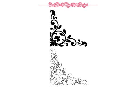 Integrating Decorative Traditional Corner Ornament into Professional Design Workflows
