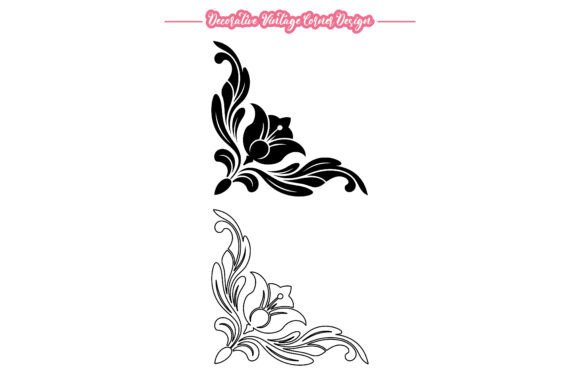 Integrating Decorative Victorian Scroll Corner Assets into Professional Design Workflows