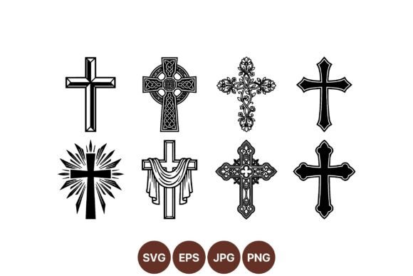 Integrating the Decorative Christian Cross Collection into Professional Design Workflows