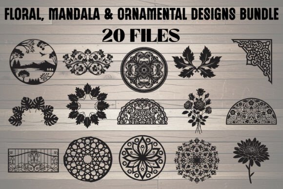 Mandala Decorative Border Set Guide