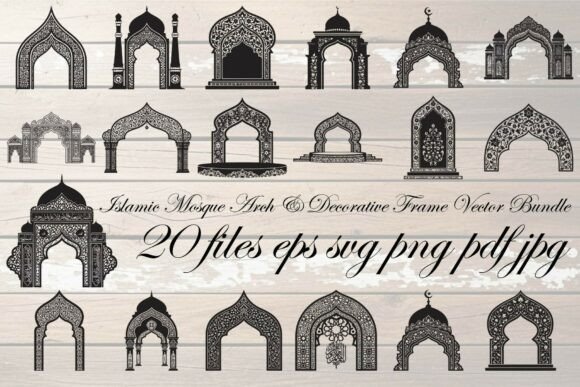 Strategic Applications of the Islamic Mosque Arch Decorative Frame in Modern Design