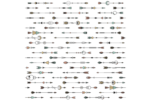 Understanding the Decorative Arrows Seamless Pattern: A Guide to Tribal and Ethnic Design Applications
