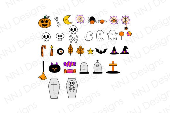 Unlocking Creative Potential with Halloween Decorative Elements SVG