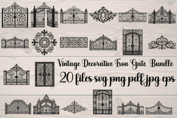 Vintage Iron Gate Bundle